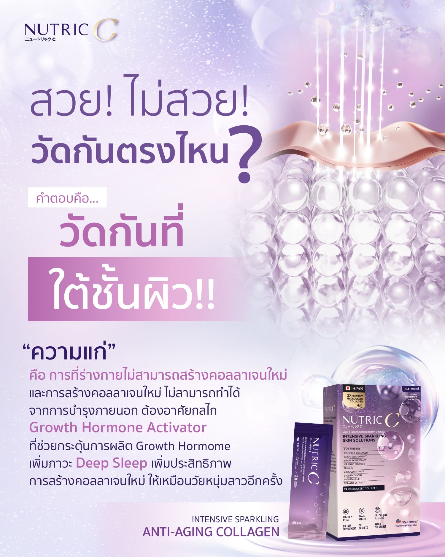 Nutric C_Ads_สวย อ่อนวัย วัดกันที่ใต้ชั้นผิวหนัง